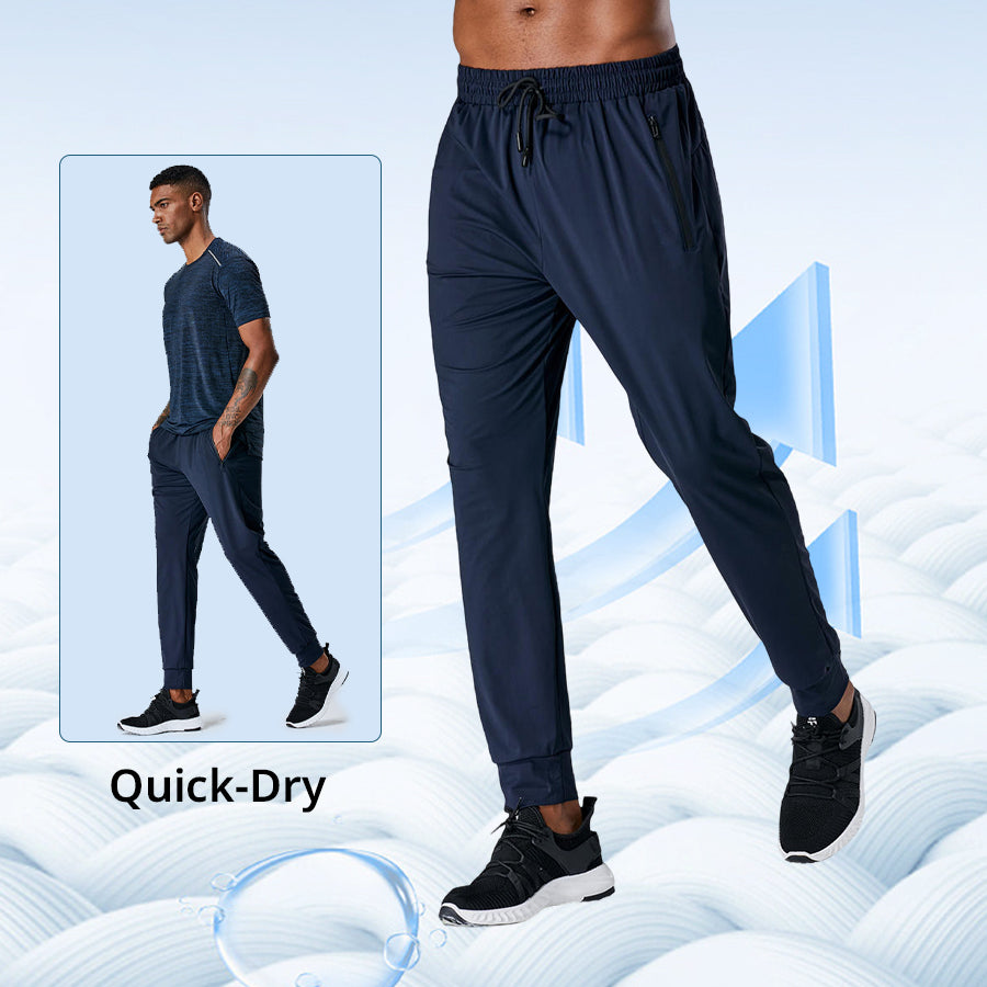 RunEase Quick-Dry Training Pant – Black