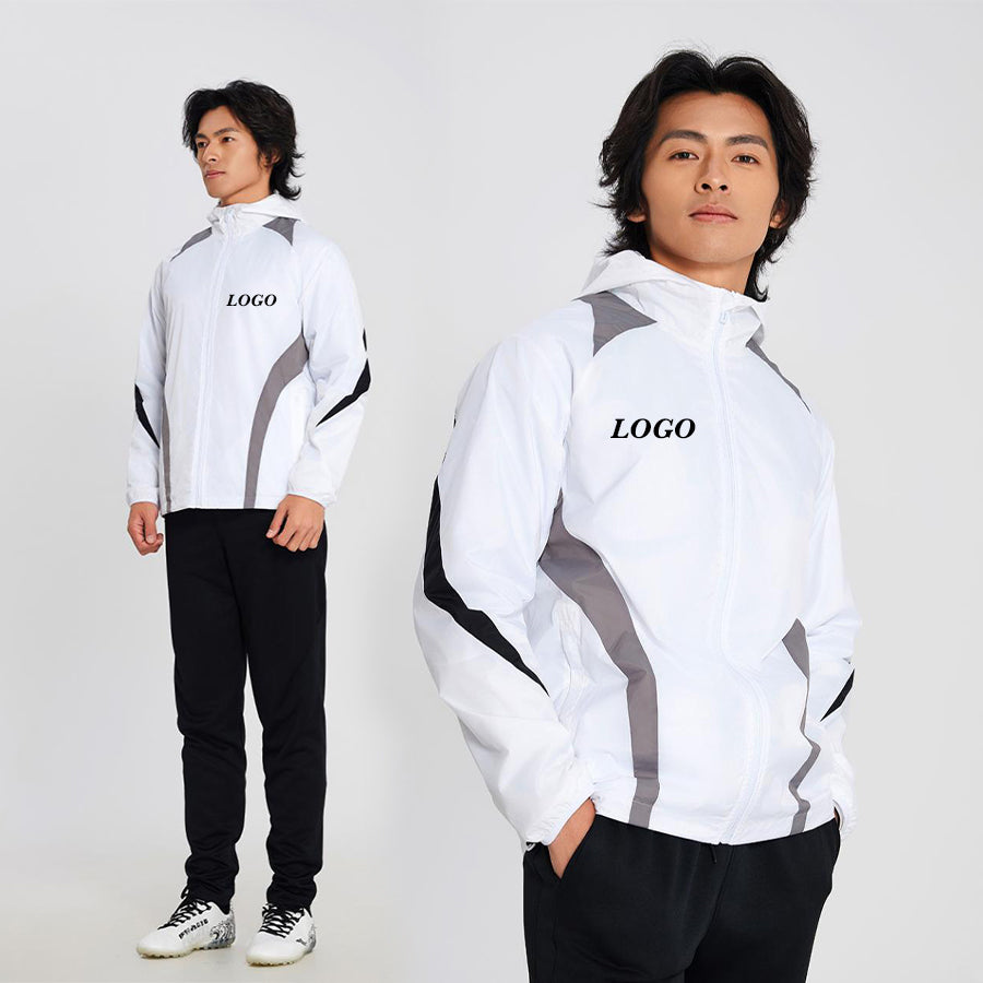 TerraGuard Windbreaker Dual Mesh Jacket – White