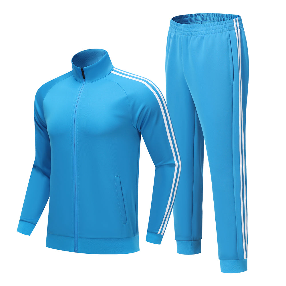 Active Wear Tracksuit Running Set Lightweight Jogger Top Bottom