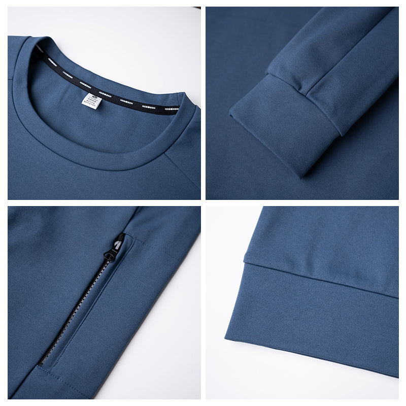 CoreFlow Quick-Dry Crew Neck Shirt – Yellow