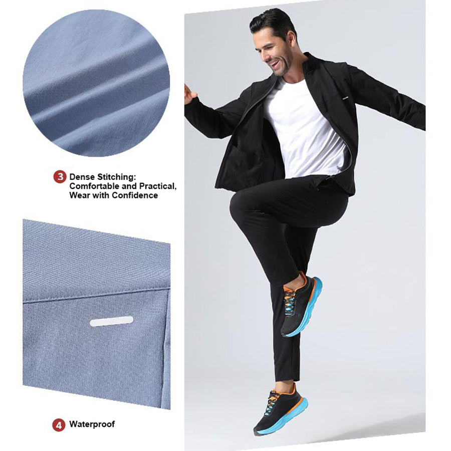 AxisLayer Quick-Dry Performance Outerwear – Black