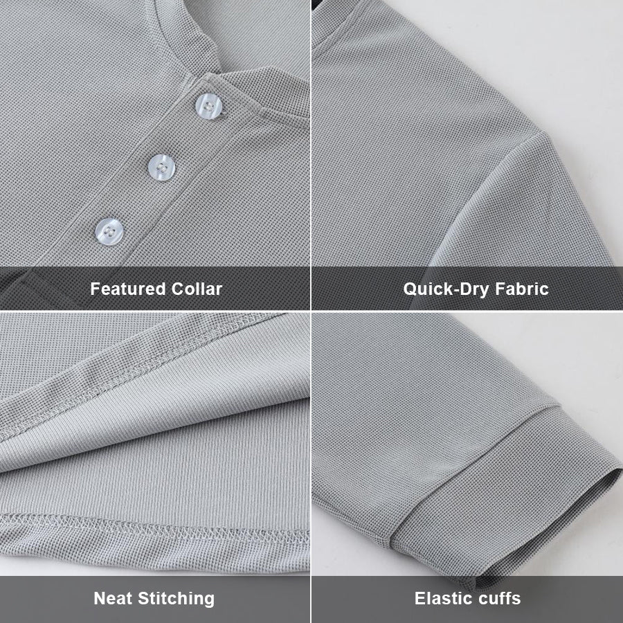 AirLoom Lightweight Textured Shirt – Apricot