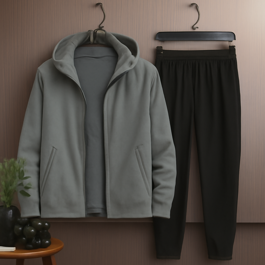 Breathable Hoodie Jogger Pants Combo