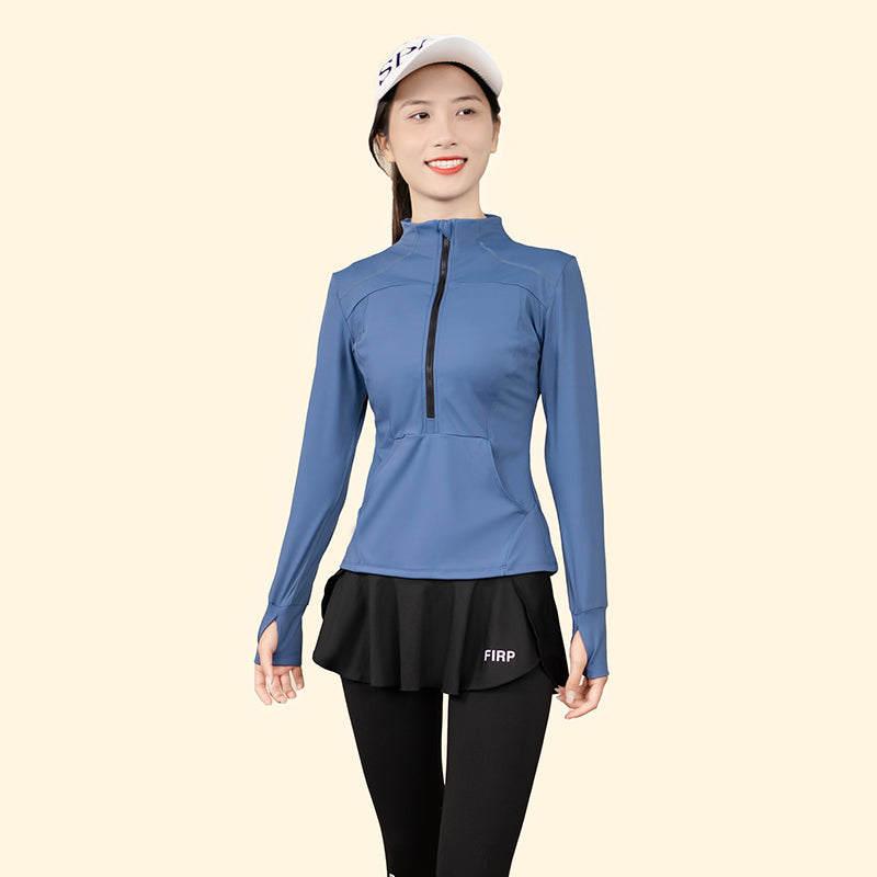 ChillMotion Breathable Active Half Zip Top