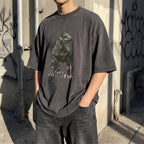 Chameleon Graphic T-Shirt for Streetwear