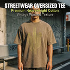 Heavyweight Graphic Oversized T-Shirt for Streetwear