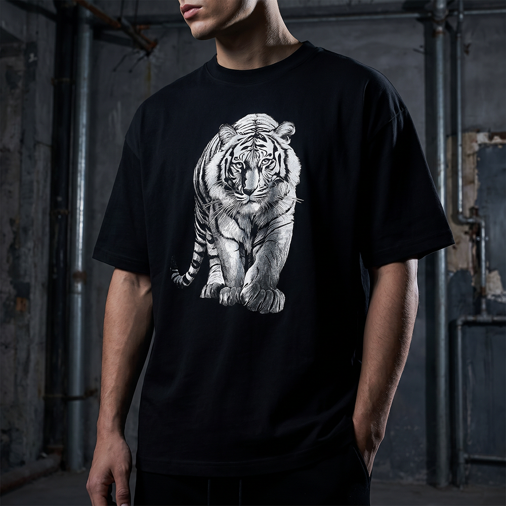Heavyweight Graphic Oversized T-Shirt for Streetwear