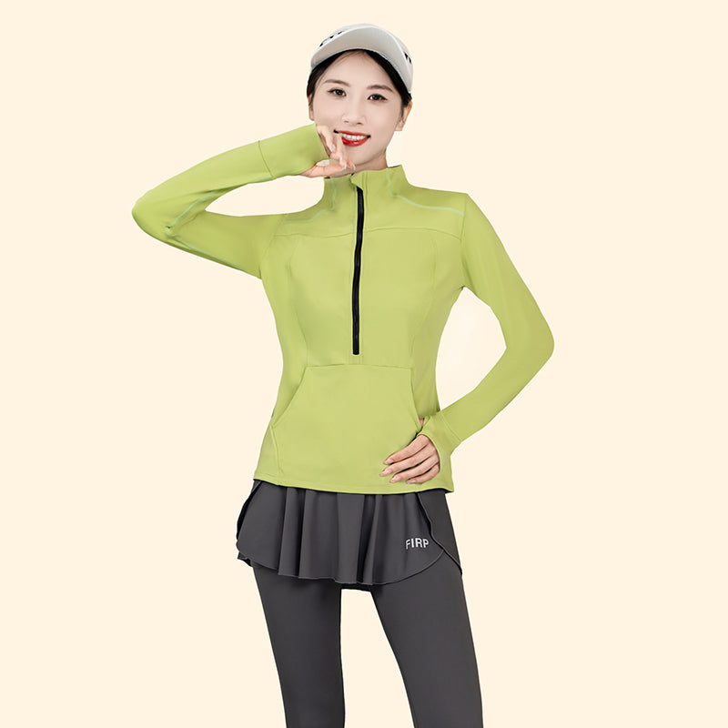 ChillMotion Breathable Active Half Zip Top