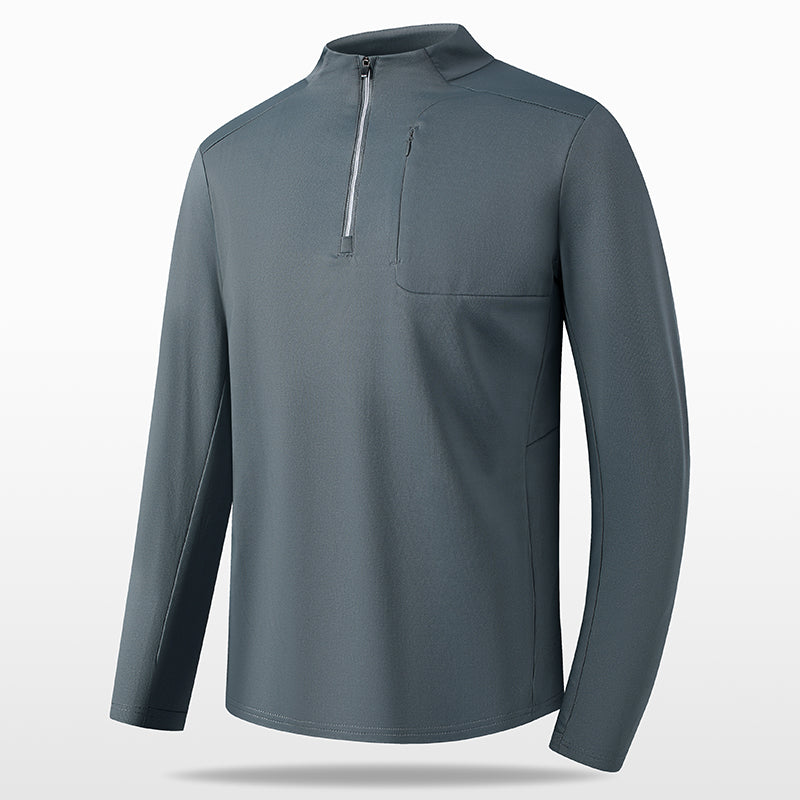 WarmSkin Breathable Long Sleeve Top – Grass Green