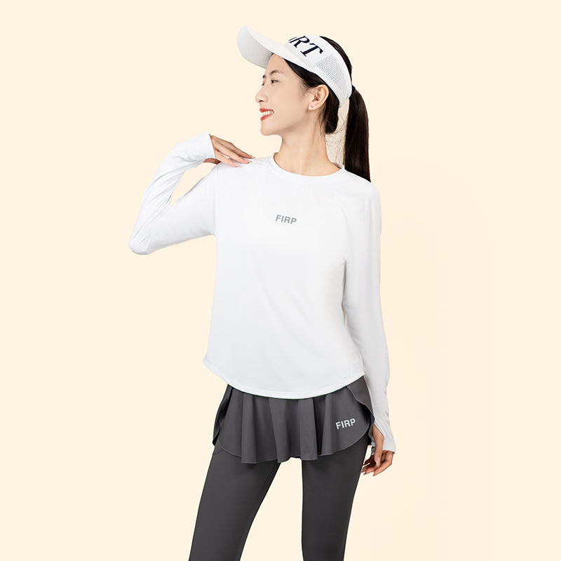 AeroSkin Lightweight Mesh Sports Long Sleeve