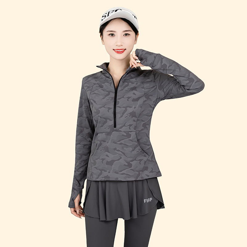 ChillMotion Breathable Active Half Zip Top