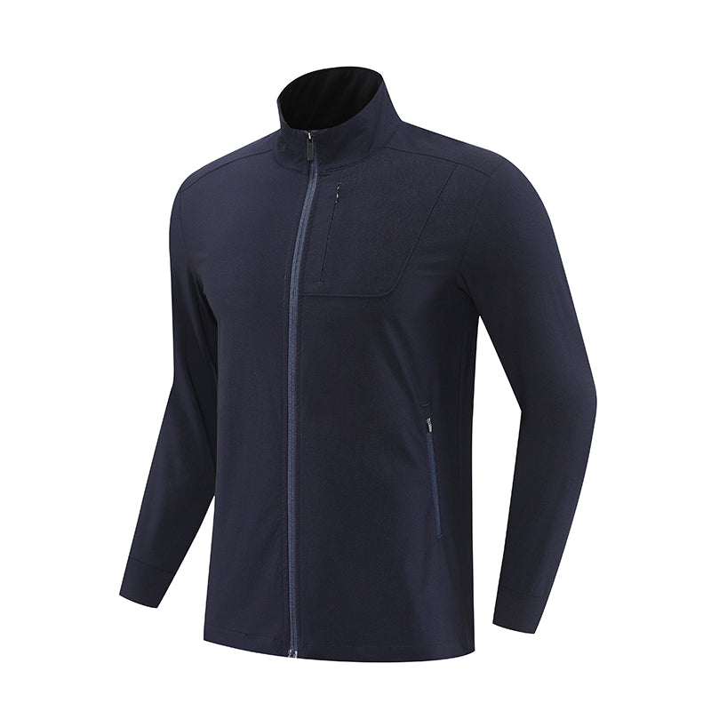 DriftPro Wind-Resistant Shell Jacket – Light Blue
