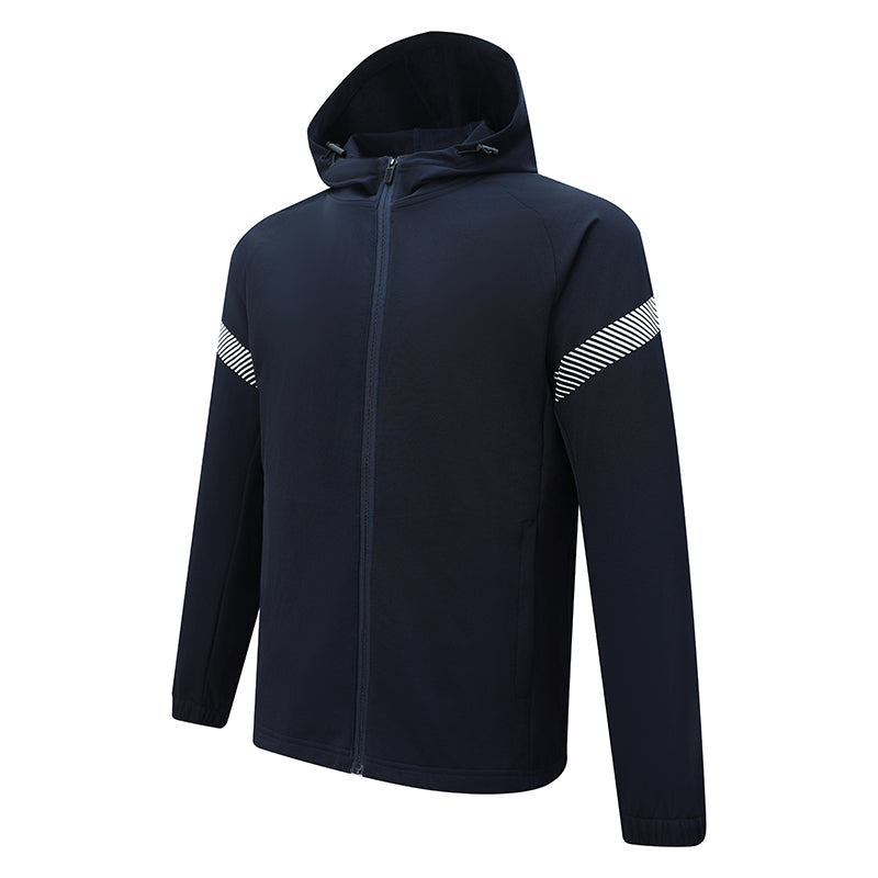 Training Suit SweatSet Reflective Running Jogger Outfit For Men