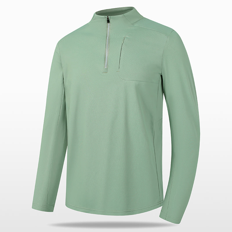 WarmSkin Breathable Long Sleeve Top – Grass Green